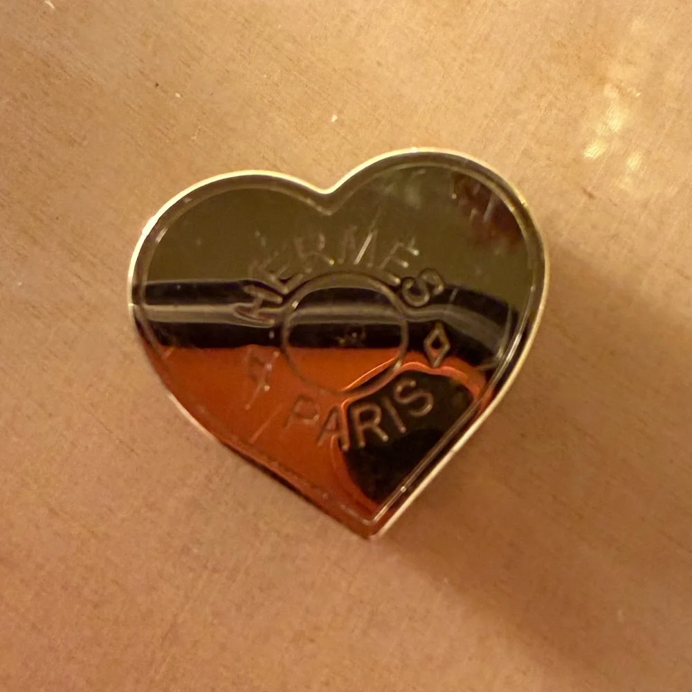 Authentic Hermes Mini Coeur Heart Twilly Ring - Picture 4 of 5